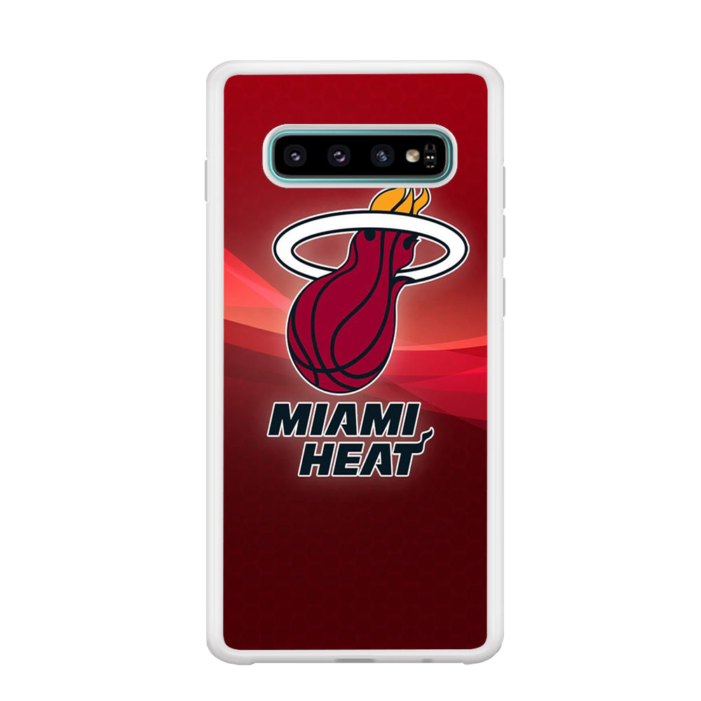 NBA Miami Heat Basketball 001 Samsung Galaxy S10 Case