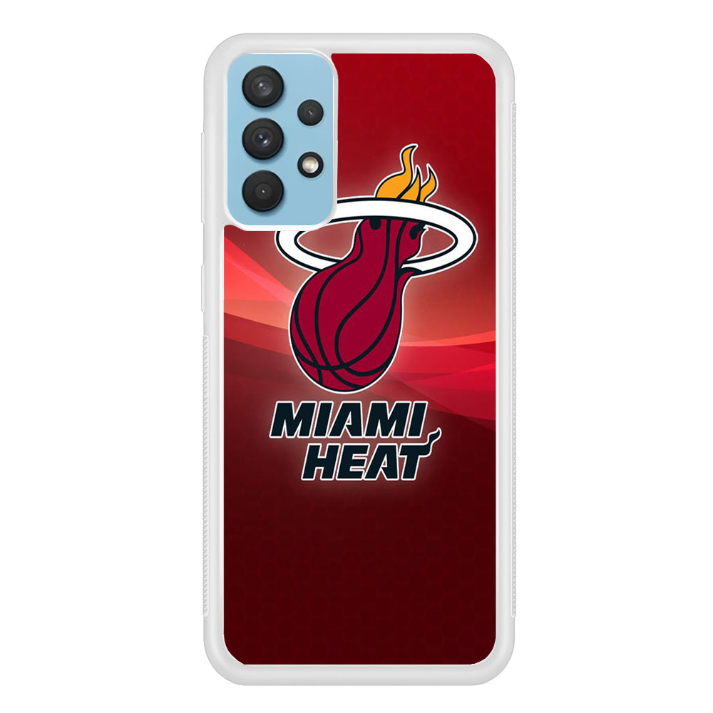 NBA Miami Heat Basketball 001 Samsung Galaxy A32 Case