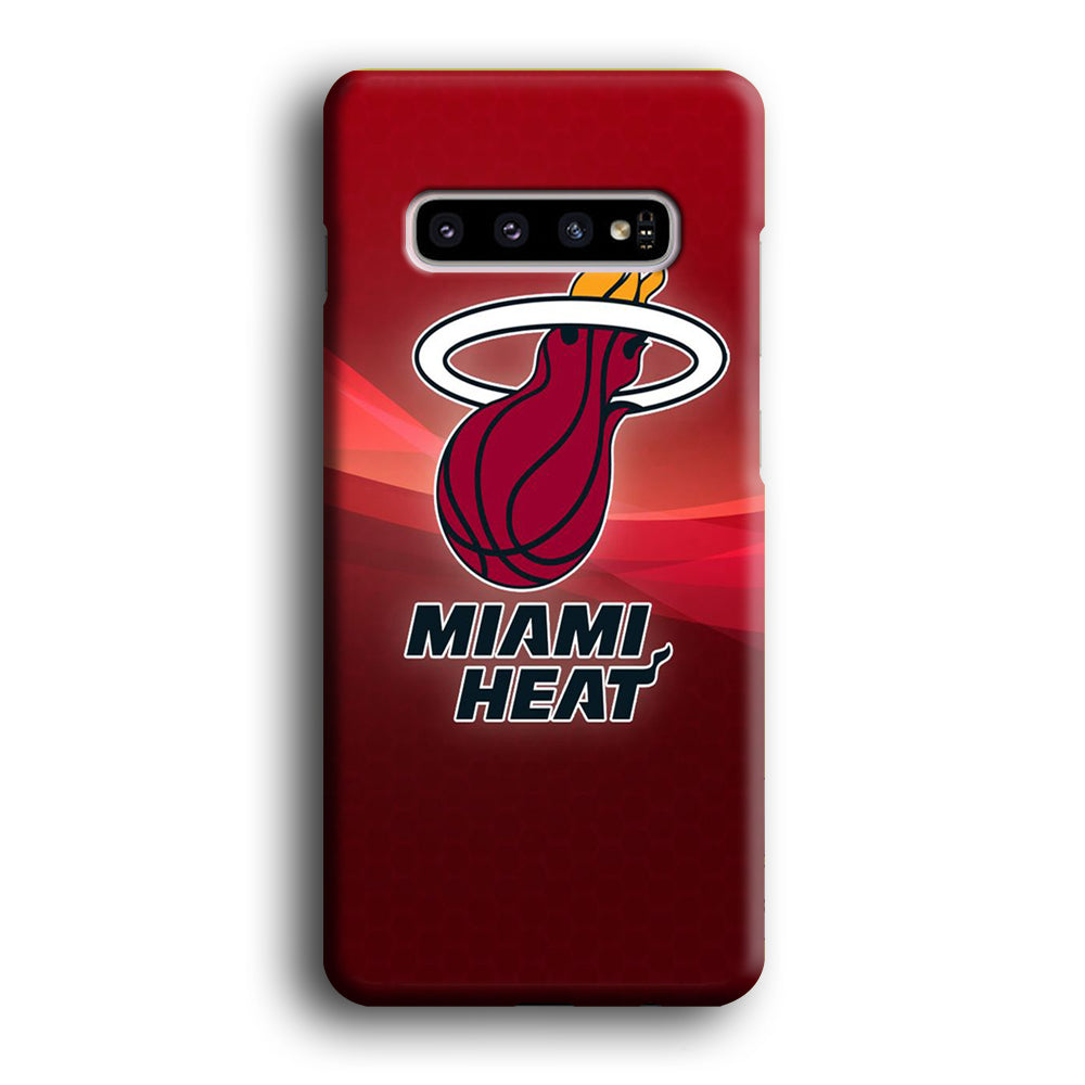 NBA Miami Heat Basketball 001 Samsung Galaxy S10 Case