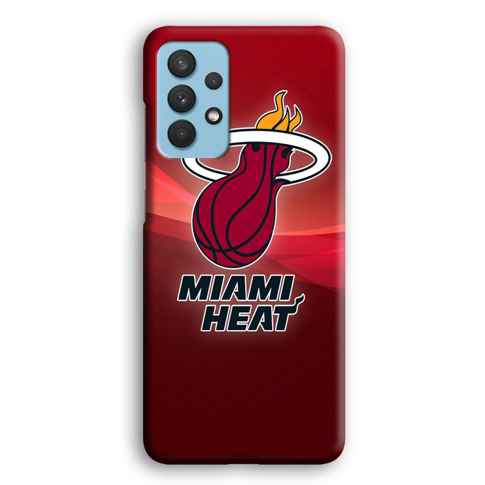 NBA Miami Heat Basketball 001 Samsung Galaxy A32 Case