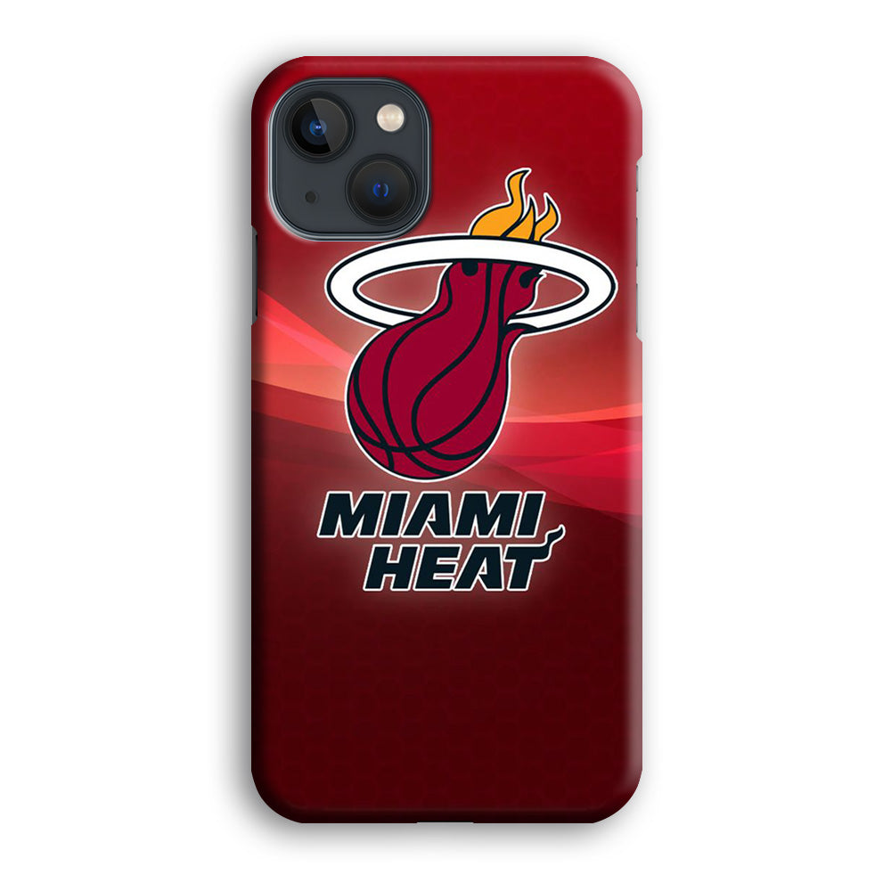 NBA Miami Heat Basketball 001 iPhone 14 Plus Case