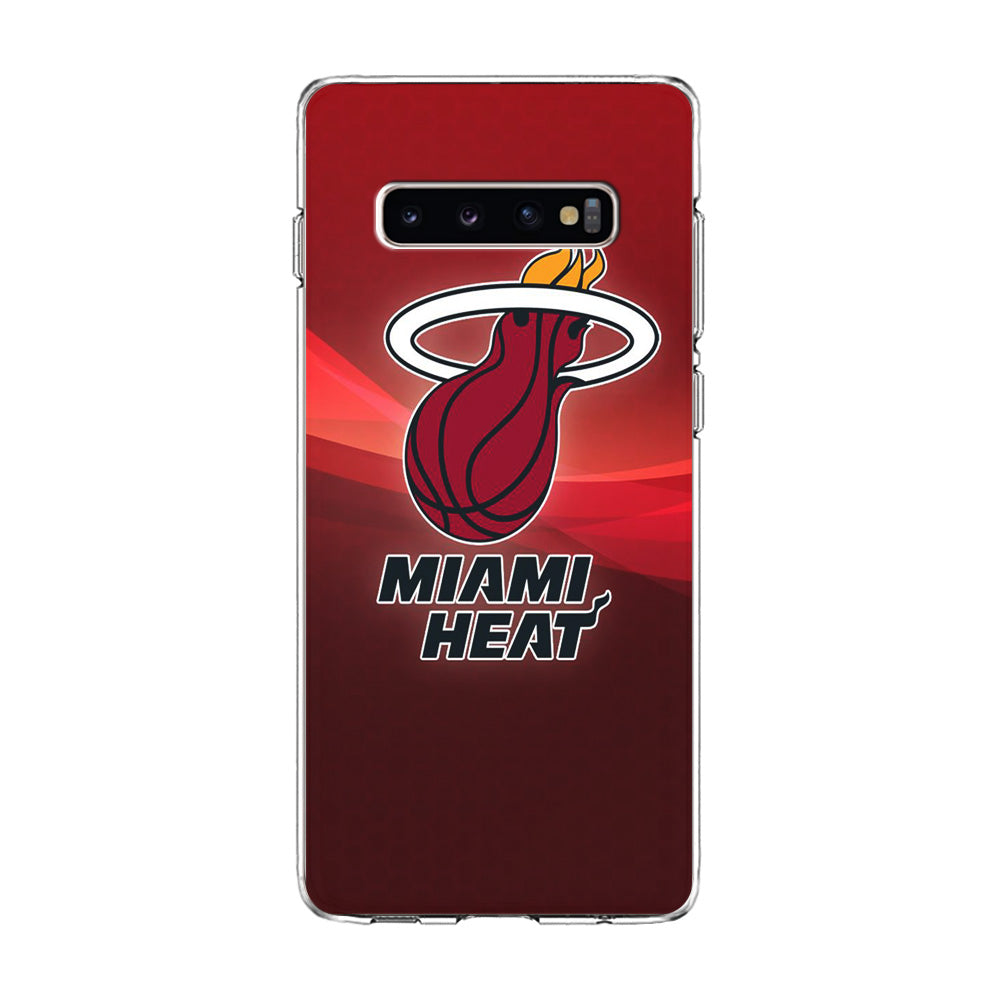 NBA Miami Heat Basketball 001 Samsung Galaxy S10 Case