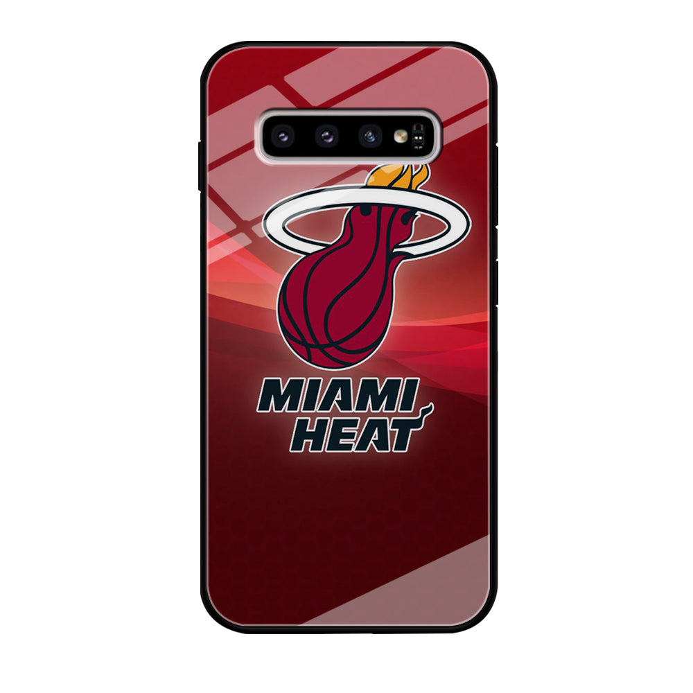 NBA Miami Heat Basketball 001 Samsung Galaxy S10 Case