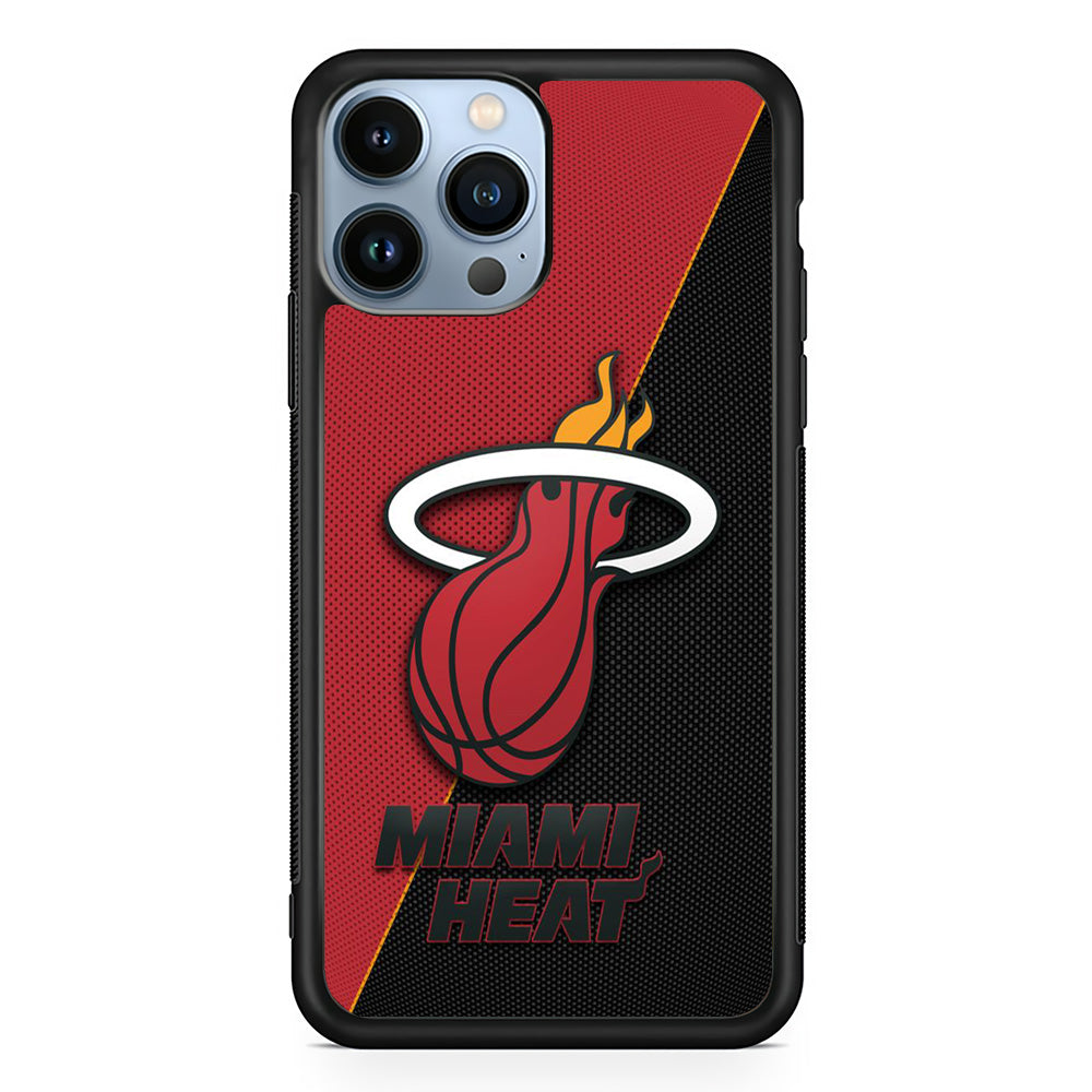 NBA Miami Heat Basketball 001 iPhone 14 Pro Max Case
