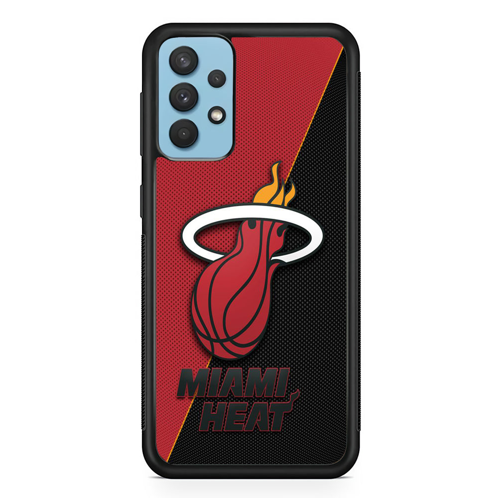 NBA Miami Heat Basketball 002 Samsung Galaxy A32 Case