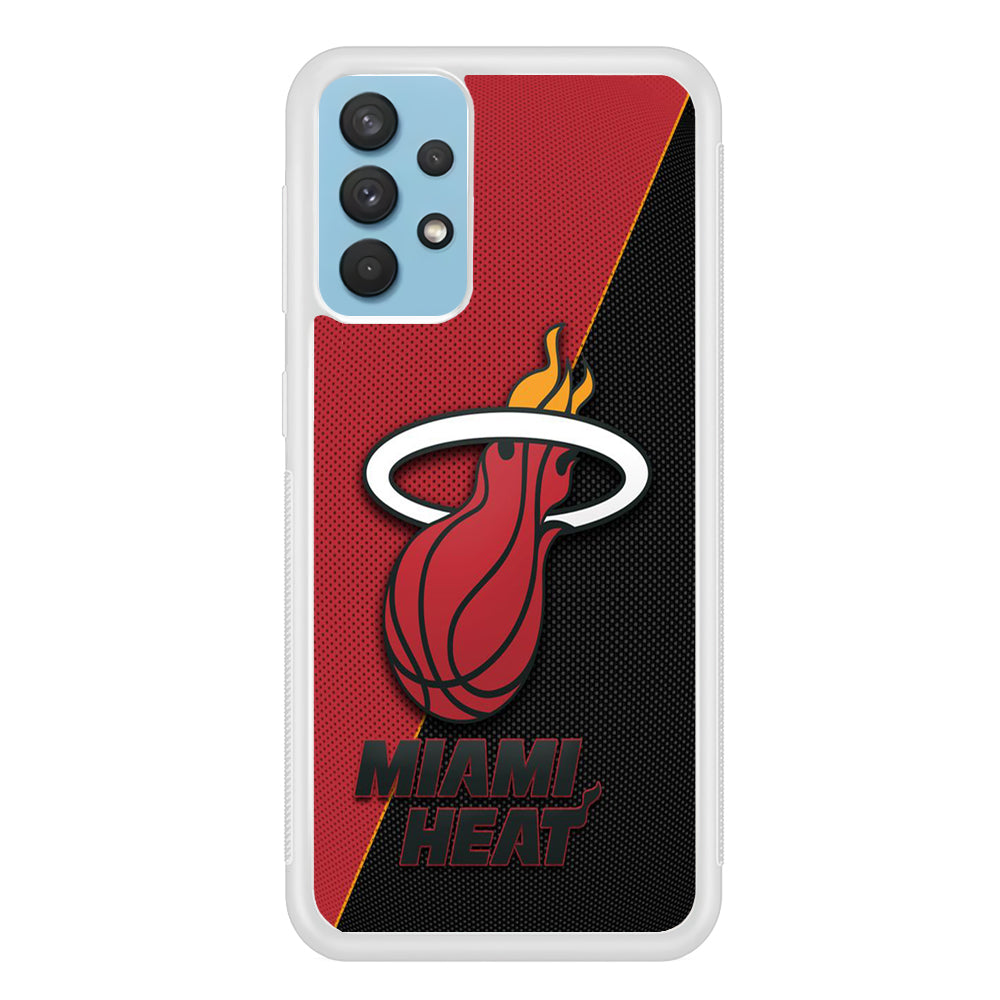 NBA Miami Heat Basketball 002 Samsung Galaxy A32 Case