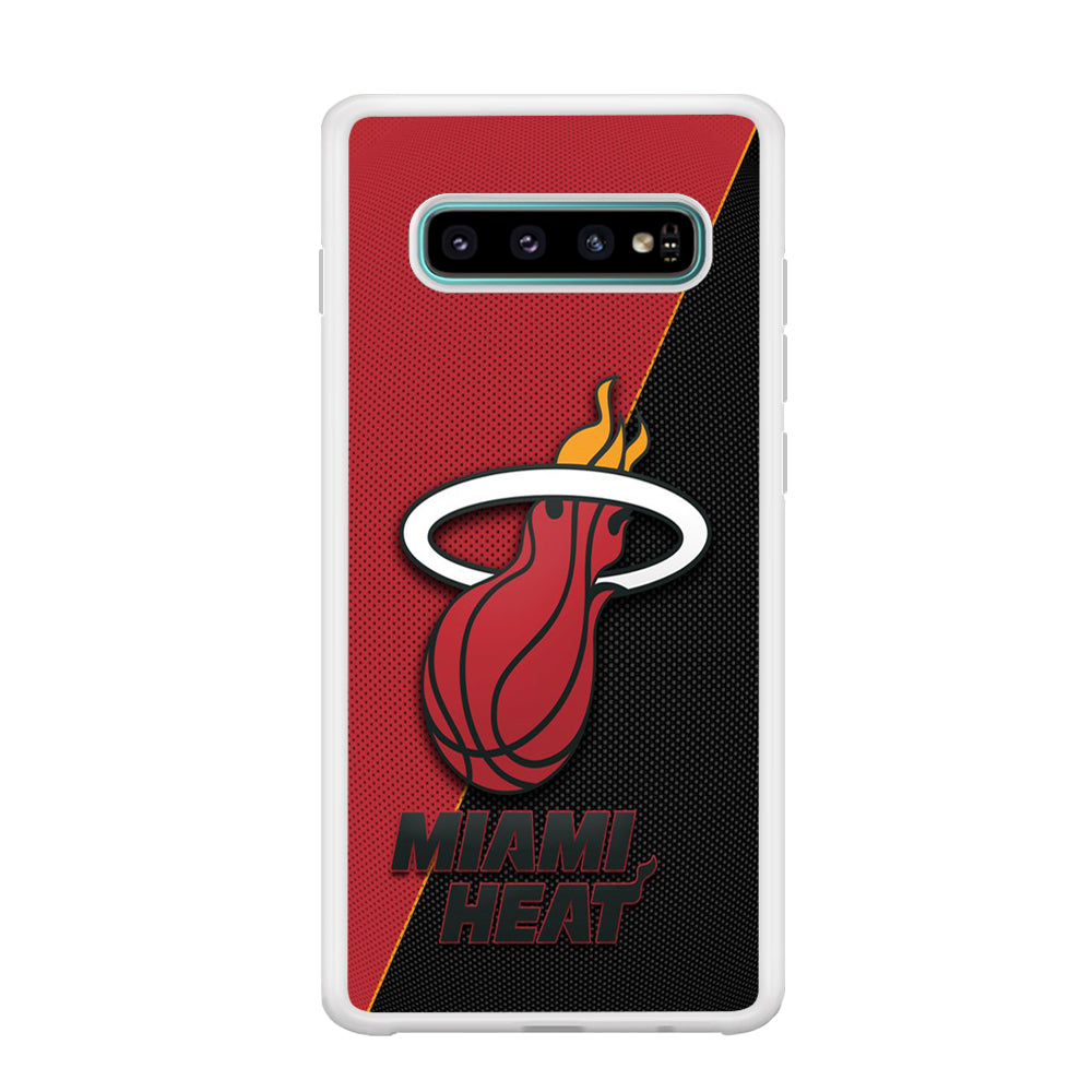 NBA Miami Heat Basketball 002 Samsung Galaxy S10 Case