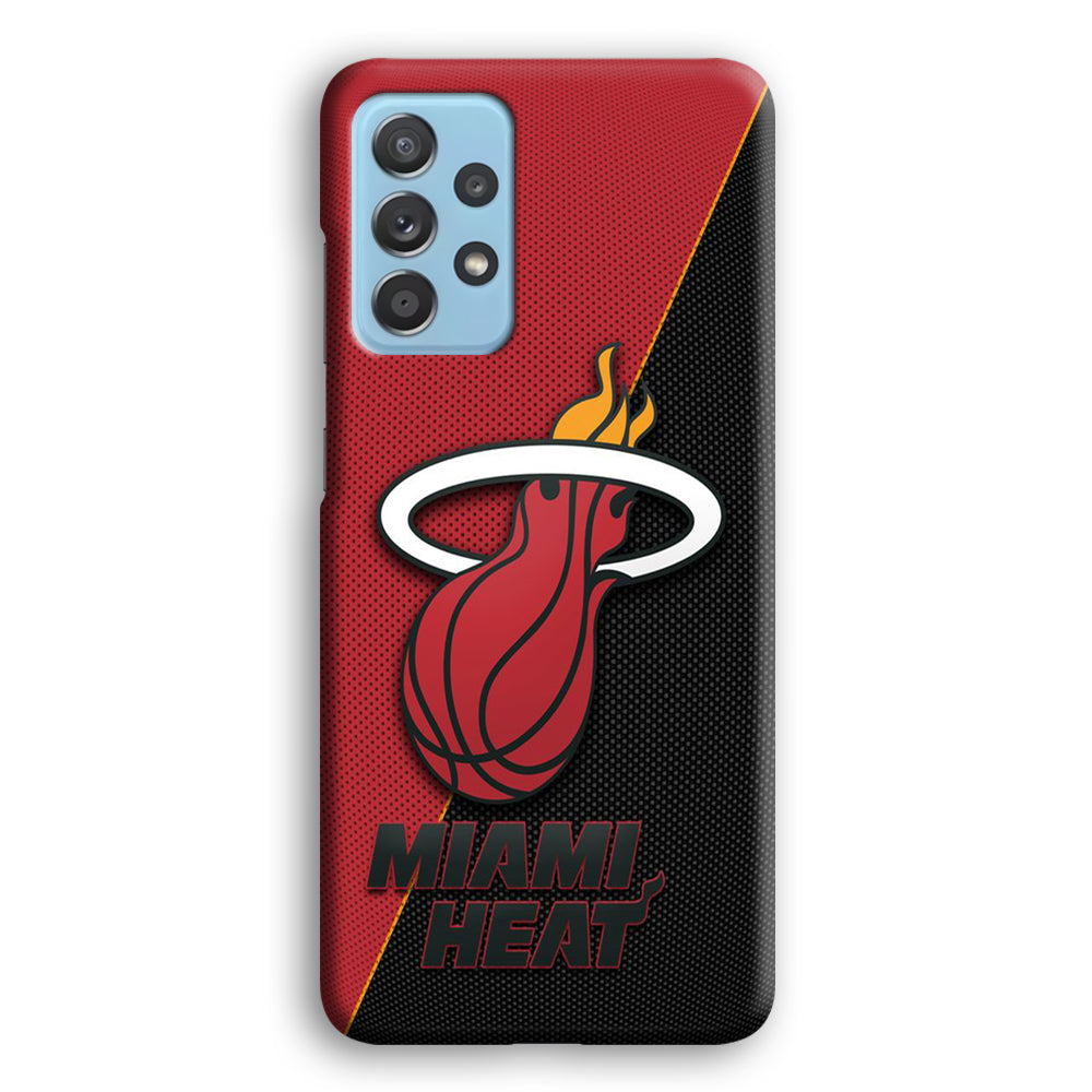 NBA Miami Heat Basketball 002 Samsung Galaxy A52 Case