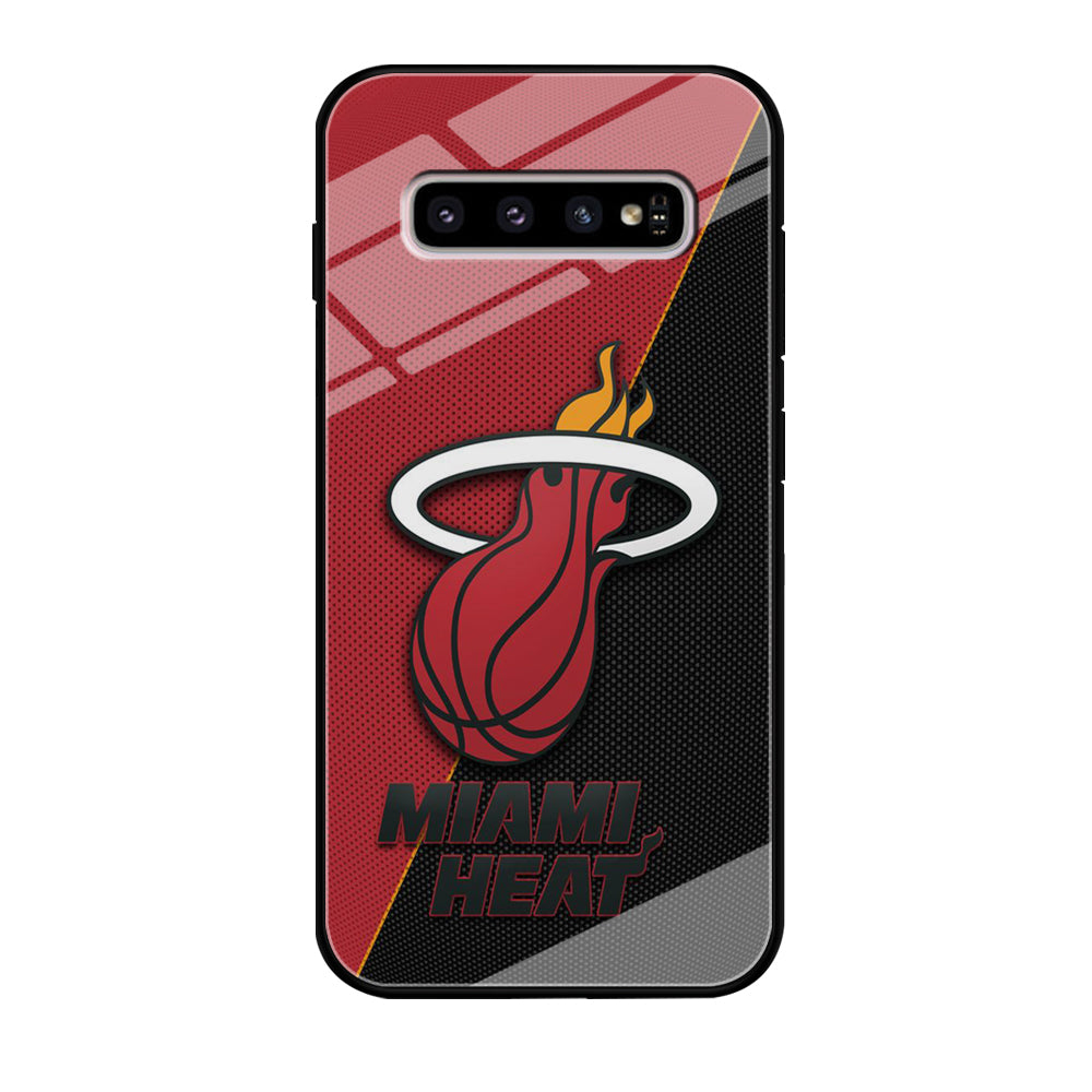 NBA Miami Heat Basketball 002 Samsung Galaxy S10 Case