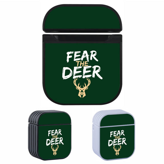 NBA Milwaukee Bucks Fear The Deer Apple AirPods Case-AirPod Case-Altracase