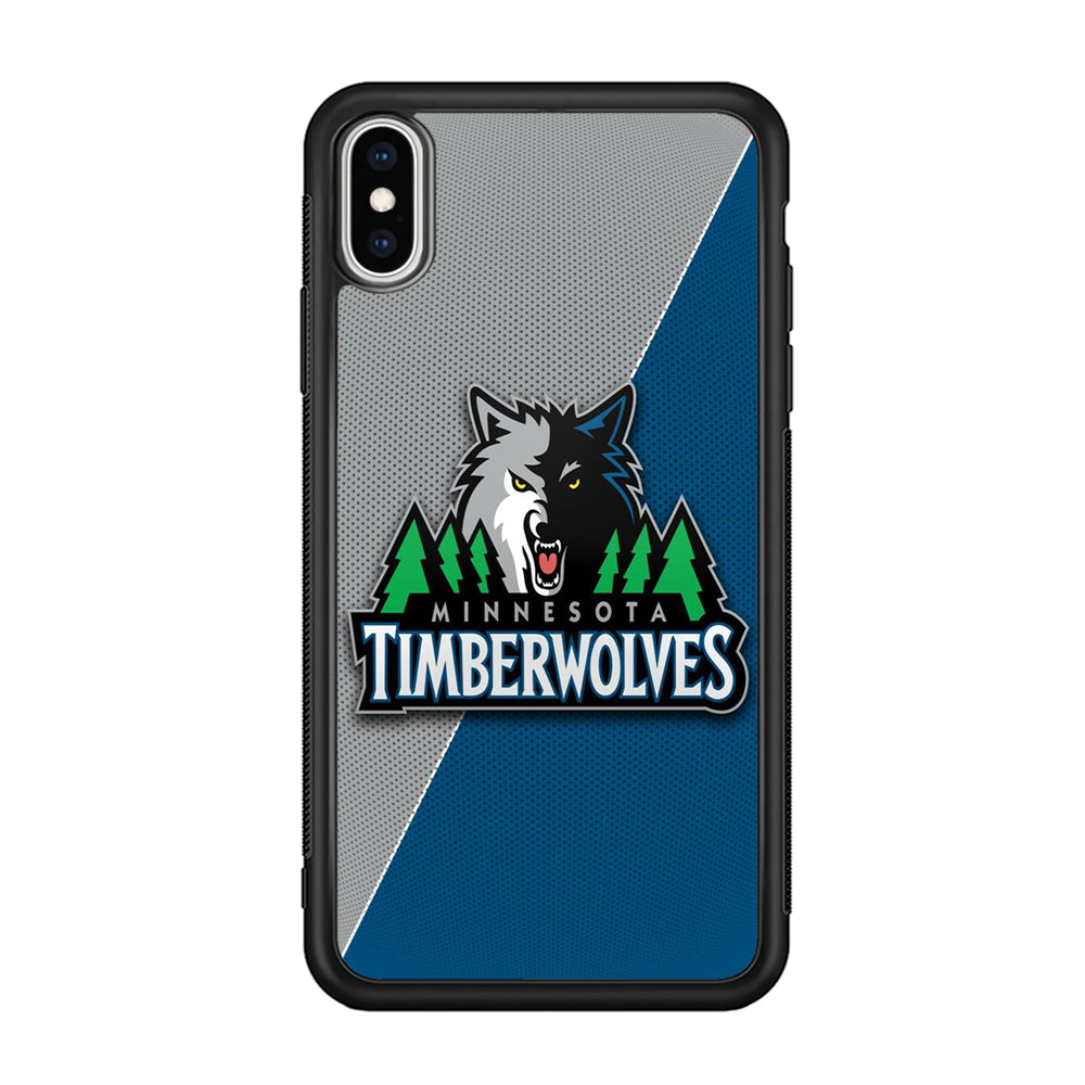 NBA Minnesota Timberwolves Basketball 001 iPhone X Case