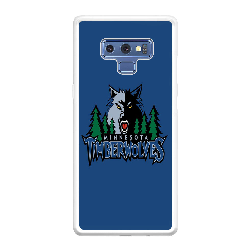 NBA Minnesota Timberwolves Basketball 002 Samsung Galaxy Note 9 Case