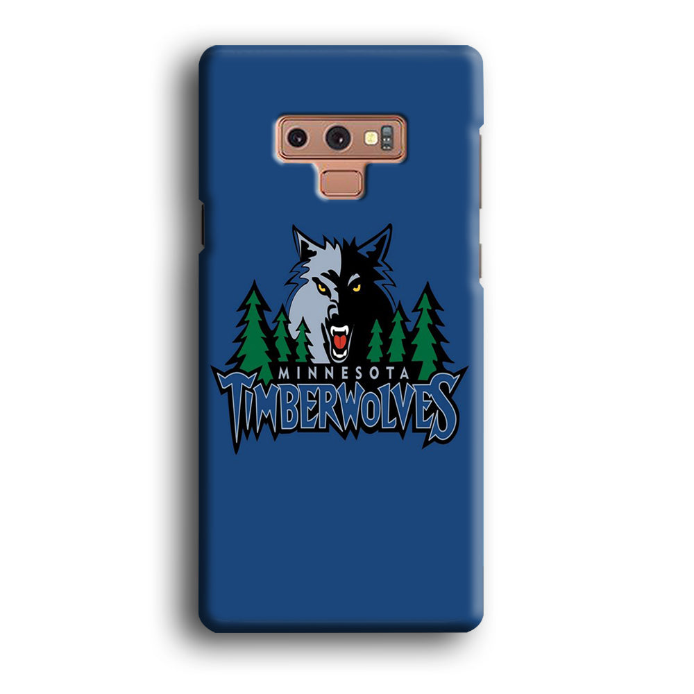 NBA Minnesota Timberwolves Basketball 002 Samsung Galaxy Note 9 Case