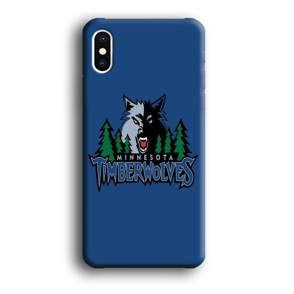 NBA Minnesota Timberwolves Basketball 002 iPhone X Case