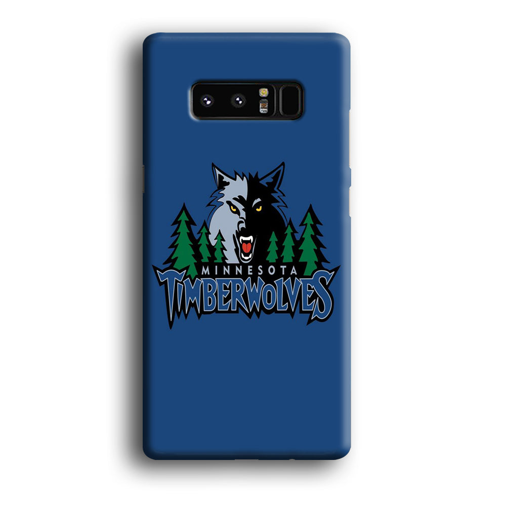 NBA Minnesota Timberwolves Basketball 002 Samsung Galaxy Note 8 Case