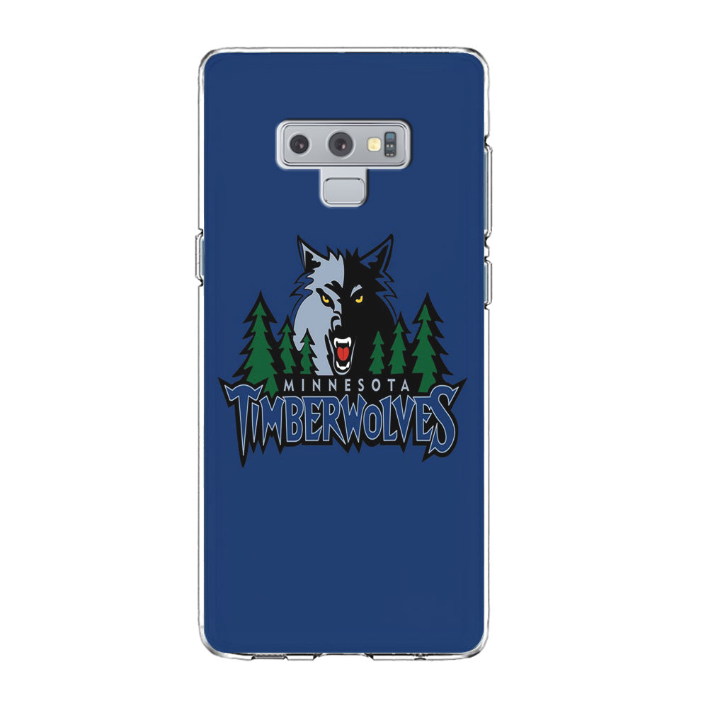 NBA Minnesota Timberwolves Basketball 002 Samsung Galaxy Note 9 Case