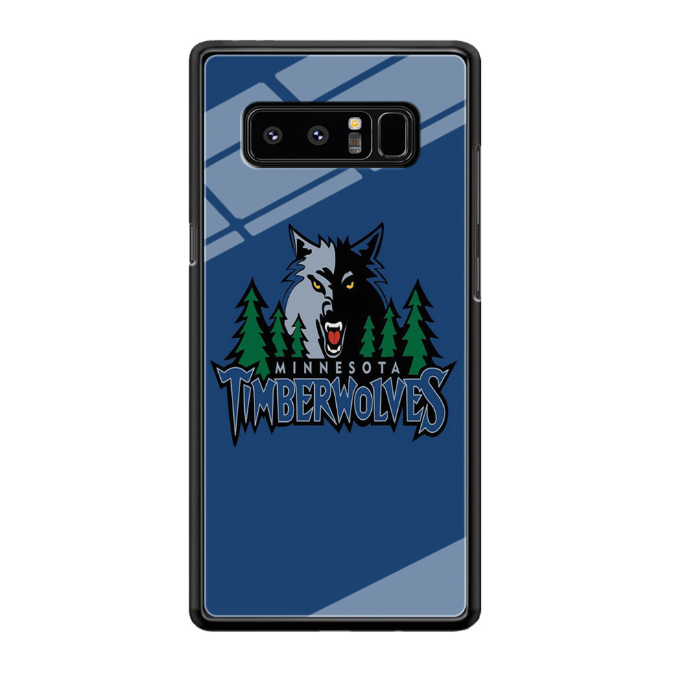 NBA Minnesota Timberwolves Basketball 002 Samsung Galaxy Note 8 Case