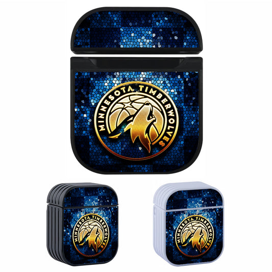 NBA Minnesota Timberwolves Gold Apple AirPods Case-AirPod Case-Altracase