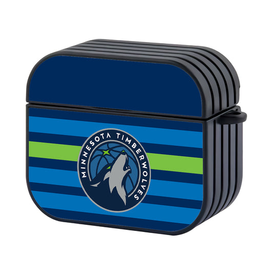 NBA Minnesota Timberwolves Stripe Apple Airpods 3 Case - AirPod Case - Altracase