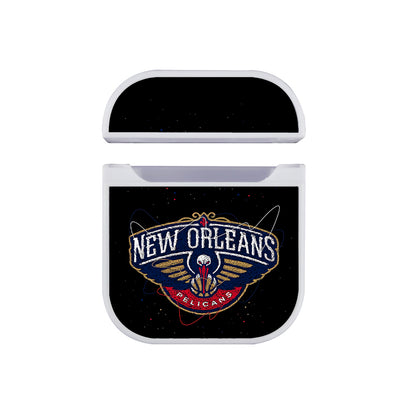 NBA New Orleans Pelicans Abstract Apple AirPods Case-AirPod Case-White-Altracase