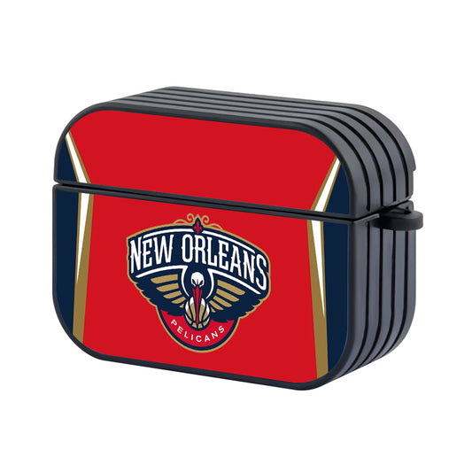 NBA New Orleans Pelicans Red Jersey Apple Airpods Pro 2 Case-Airpods Pro 2 Case-Altracase