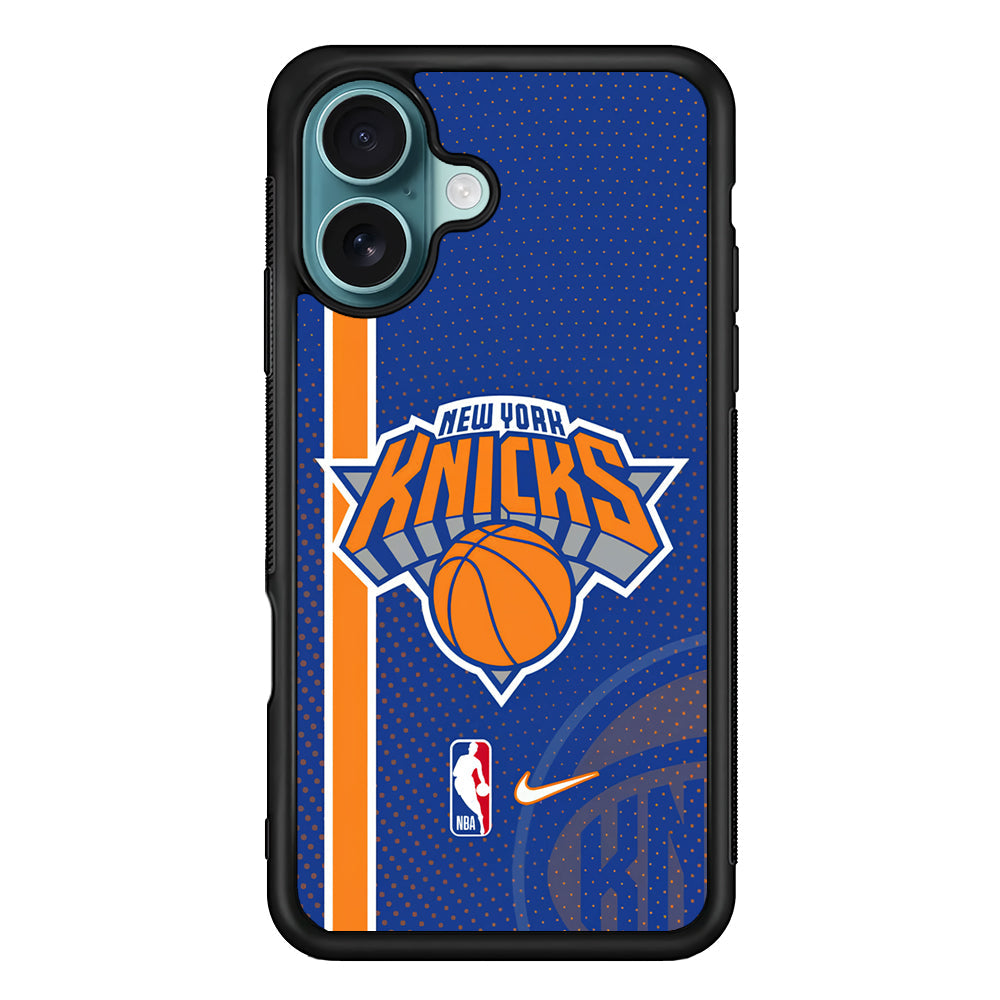 NBA New York Knicks Blue Nike iPhone 17 Case - Altracase