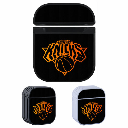 NBA New York Knicks Logo Art Apple AirPods Case-AirPod Case-Altracase