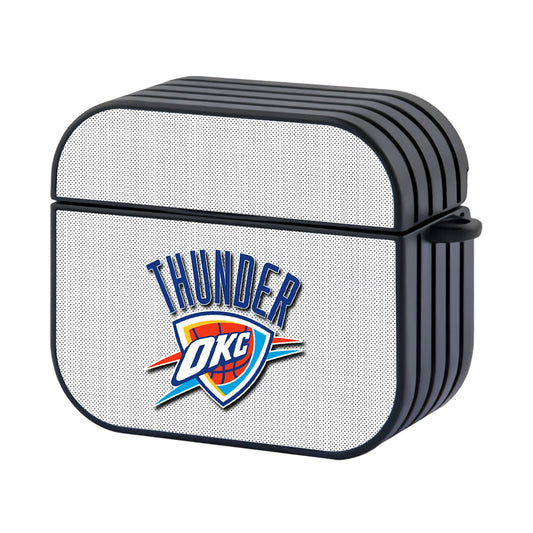 NBA Oklahoma City Thunder Dot Apple AirPods 4 Case - AirPod Case - Altracase