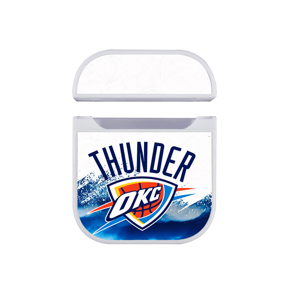NBA Oklahoma City Thunder Team Apple AirPods Case-AirPod Case-White-Altracase