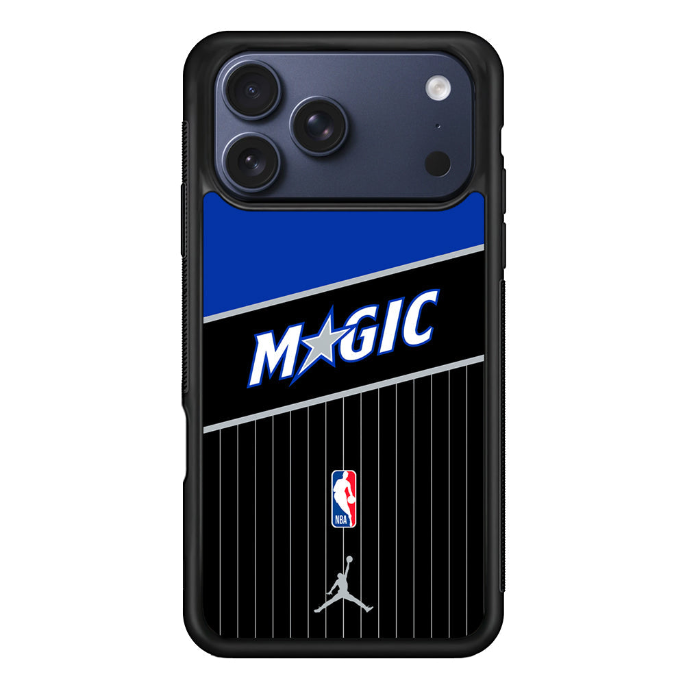 NBA Orlando Magic Black Jordan iPhone 17 Pro Max Case - Altracase
