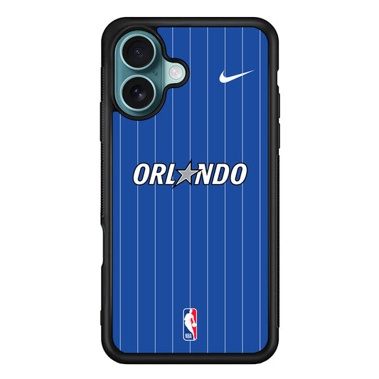 NBA Orlando Magic Blue Nike iPhone 17 Case - Altracase