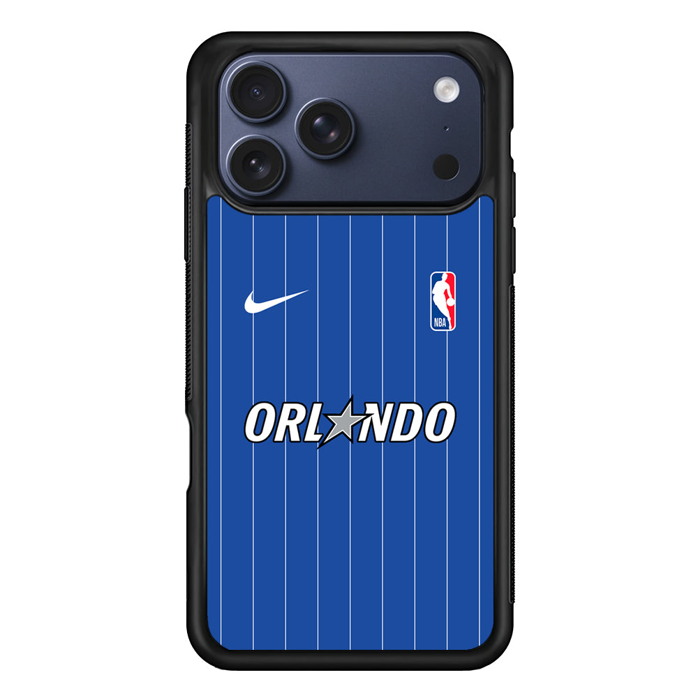 NBA Orlando Magic Blue Nike iPhone 17 Pro Case - Altracase