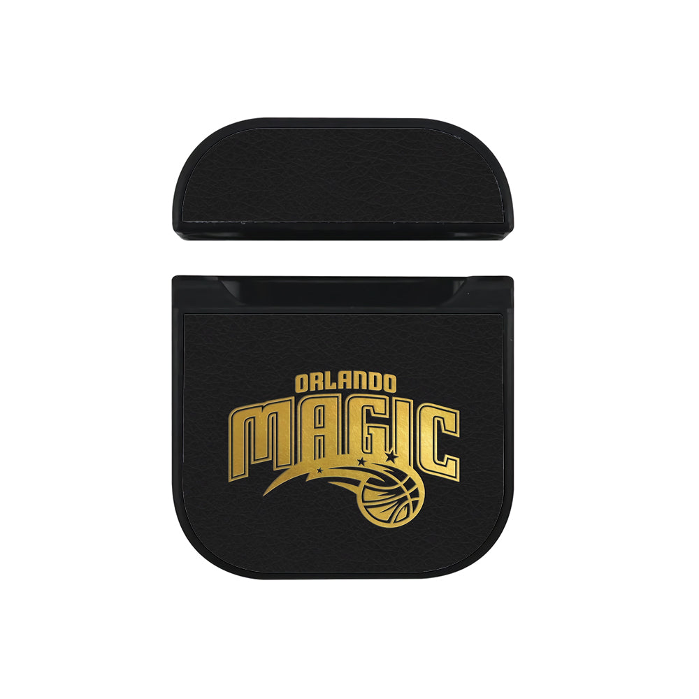 NBA Orlando Magic Gold Apple AirPods Case-AirPod Case-Black-Altracase