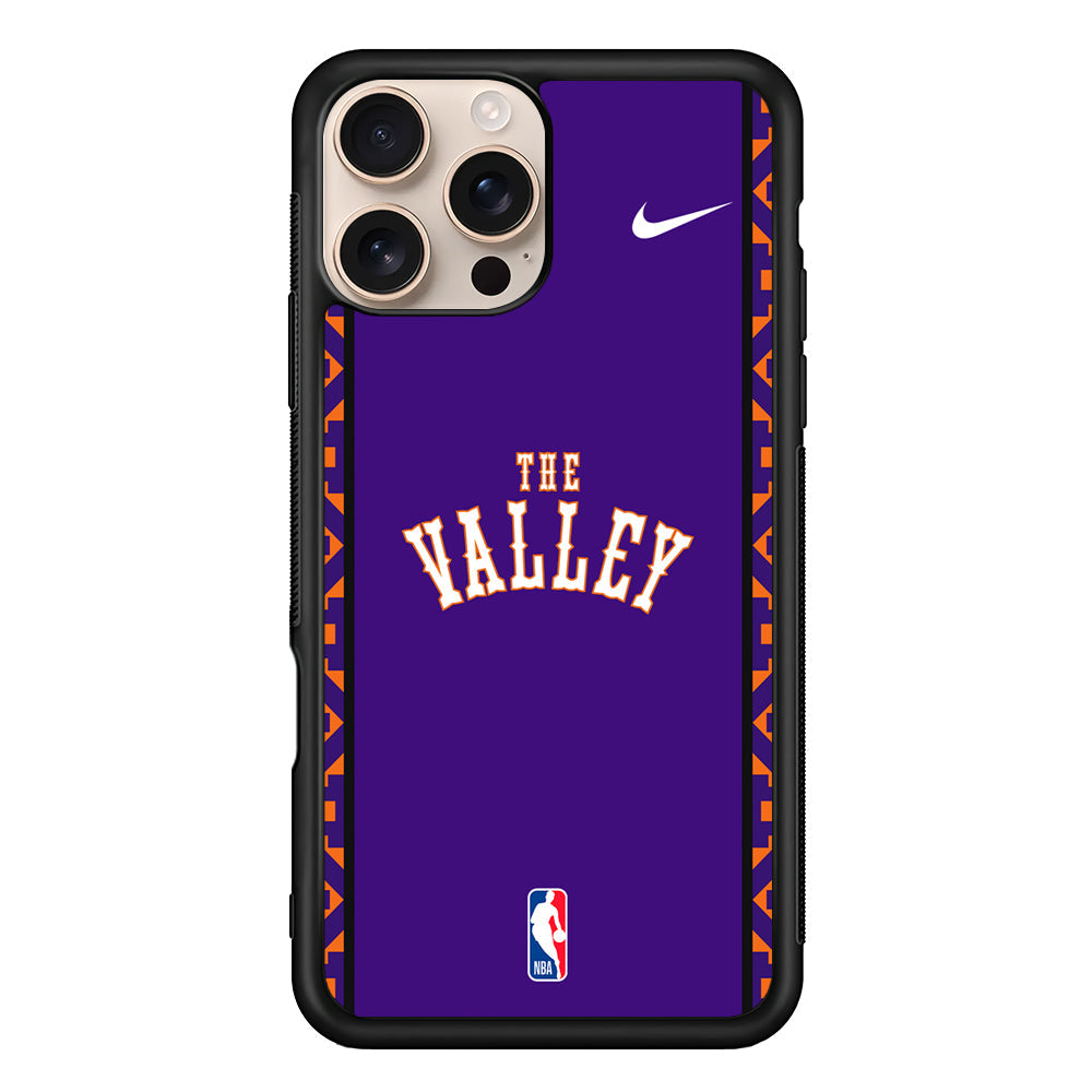 NBA Phoenix Suns Purple Nike iPhone 16 Pro Max Case - Altracase