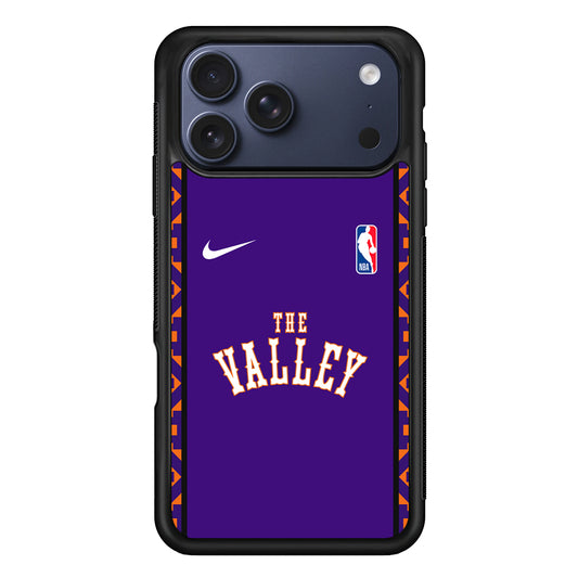 NBA Phoenix Suns Purple Nike iPhone 17 Pro Case - Altracase