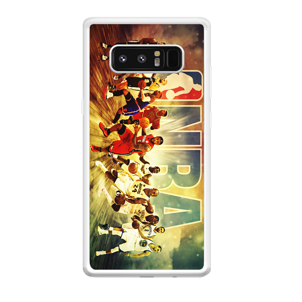 NBA Players Stars Samsung Galaxy Note 8 Case