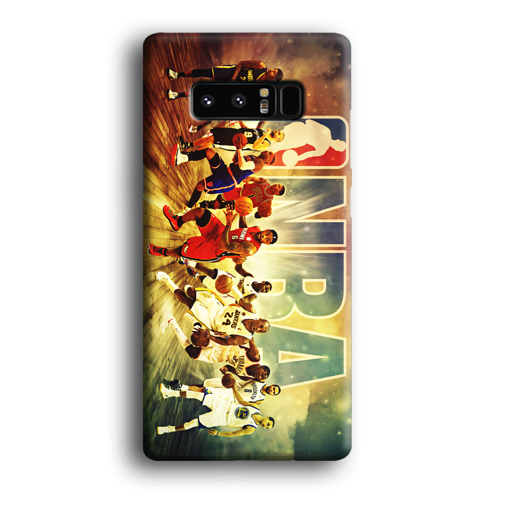 NBA Players Stars Samsung Galaxy Note 8 Case