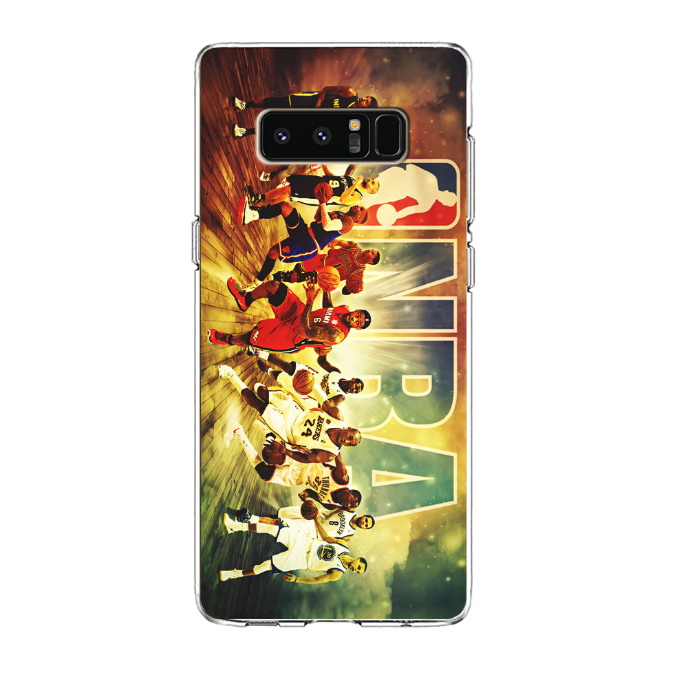 NBA Players Stars Samsung Galaxy Note 8 Case