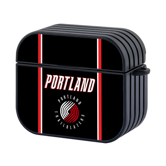 NBA Portland Trail Blazers Stripe Apple Airpods 3 Case - AirPod Case - Altracase