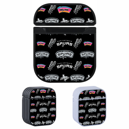 NBA San Antonio Spurs Pattern Apple AirPods Case-AirPod Case-Altracase