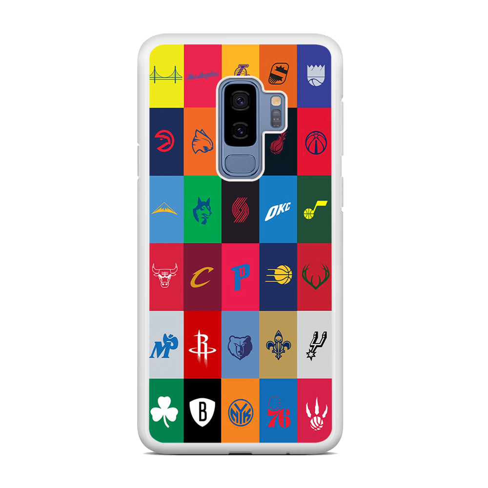 NBA Team Logos Samsung Galaxy S9 Plus Case