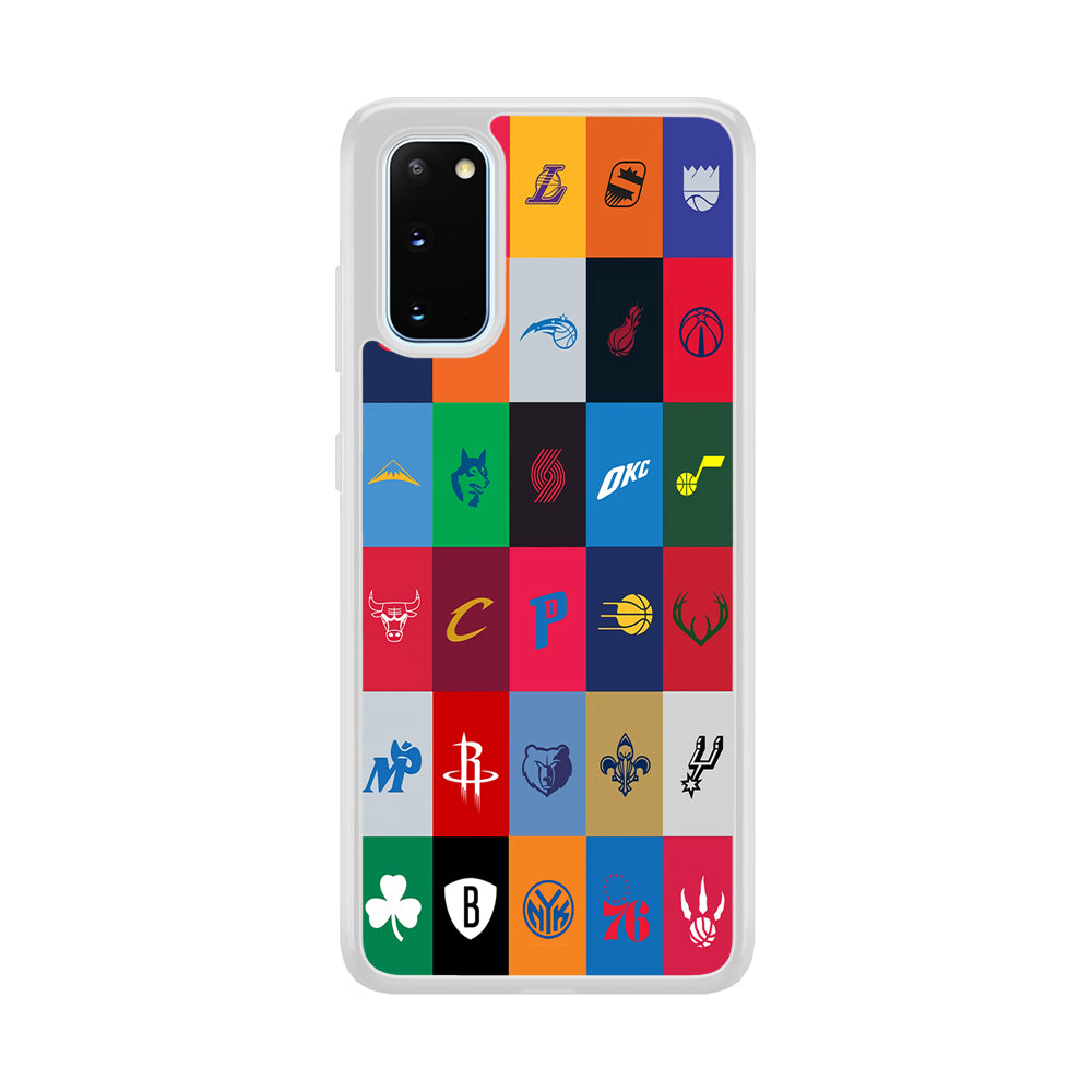 NBA Team Logos Samsung Galaxy S20 Case