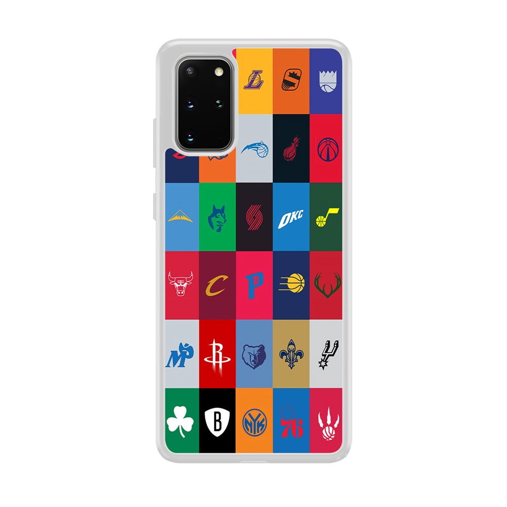 NBA Team Logos Samsung Galaxy S20 Plus Case