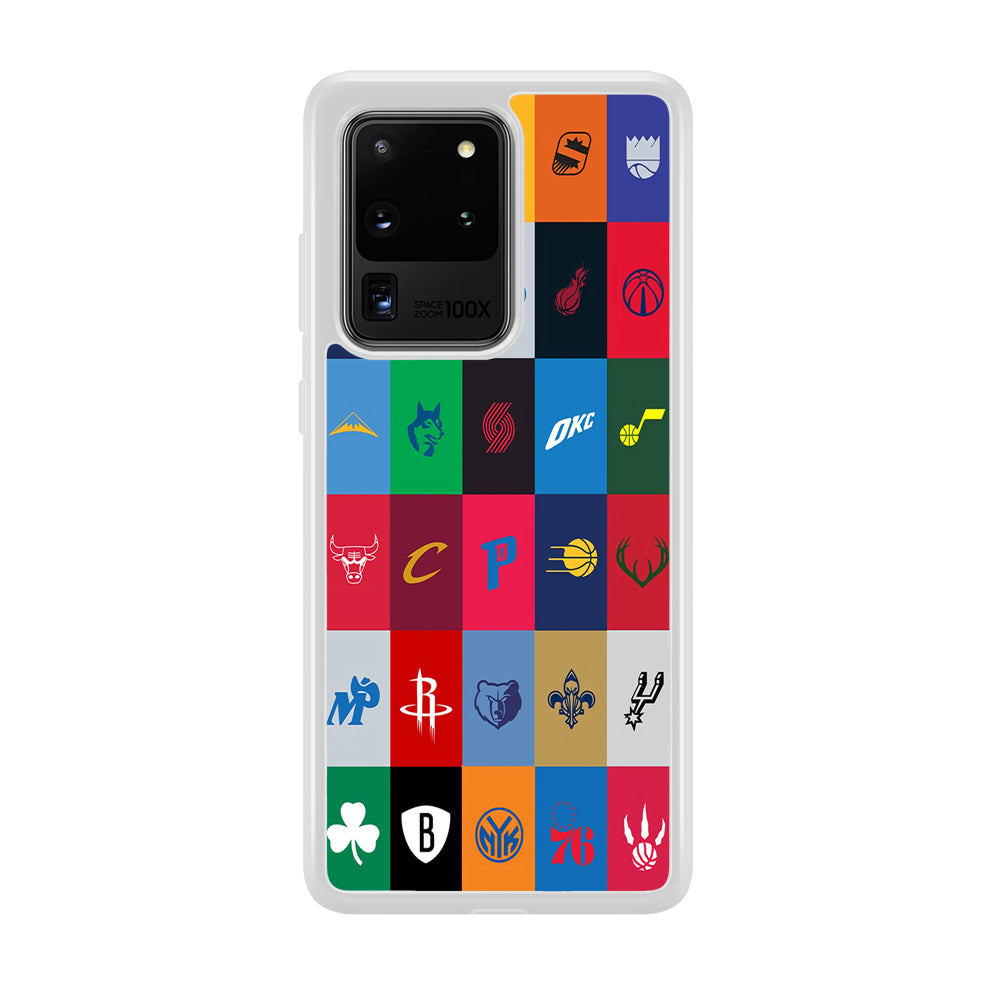 NBA Team Logos Samsung Galaxy S20 Ultra Case