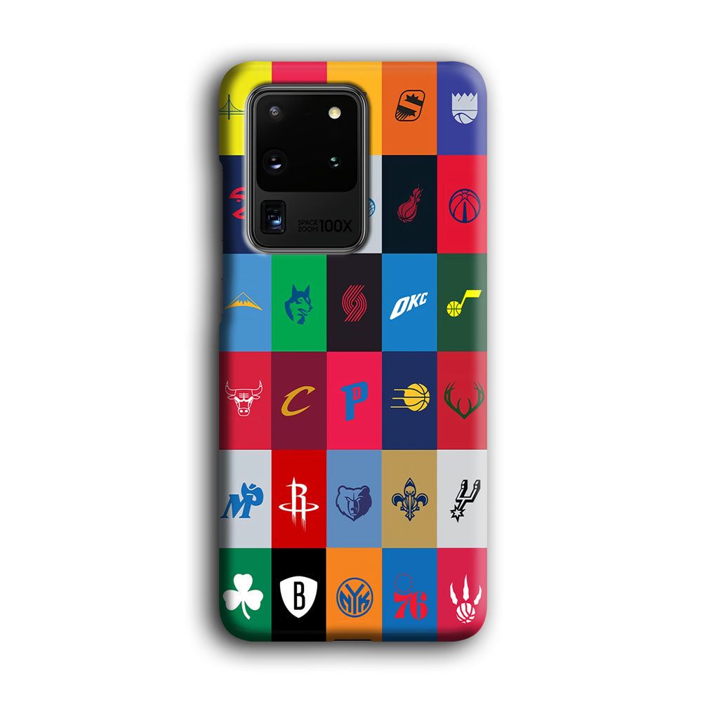 NBA Team Logos Samsung Galaxy S20 Ultra Case