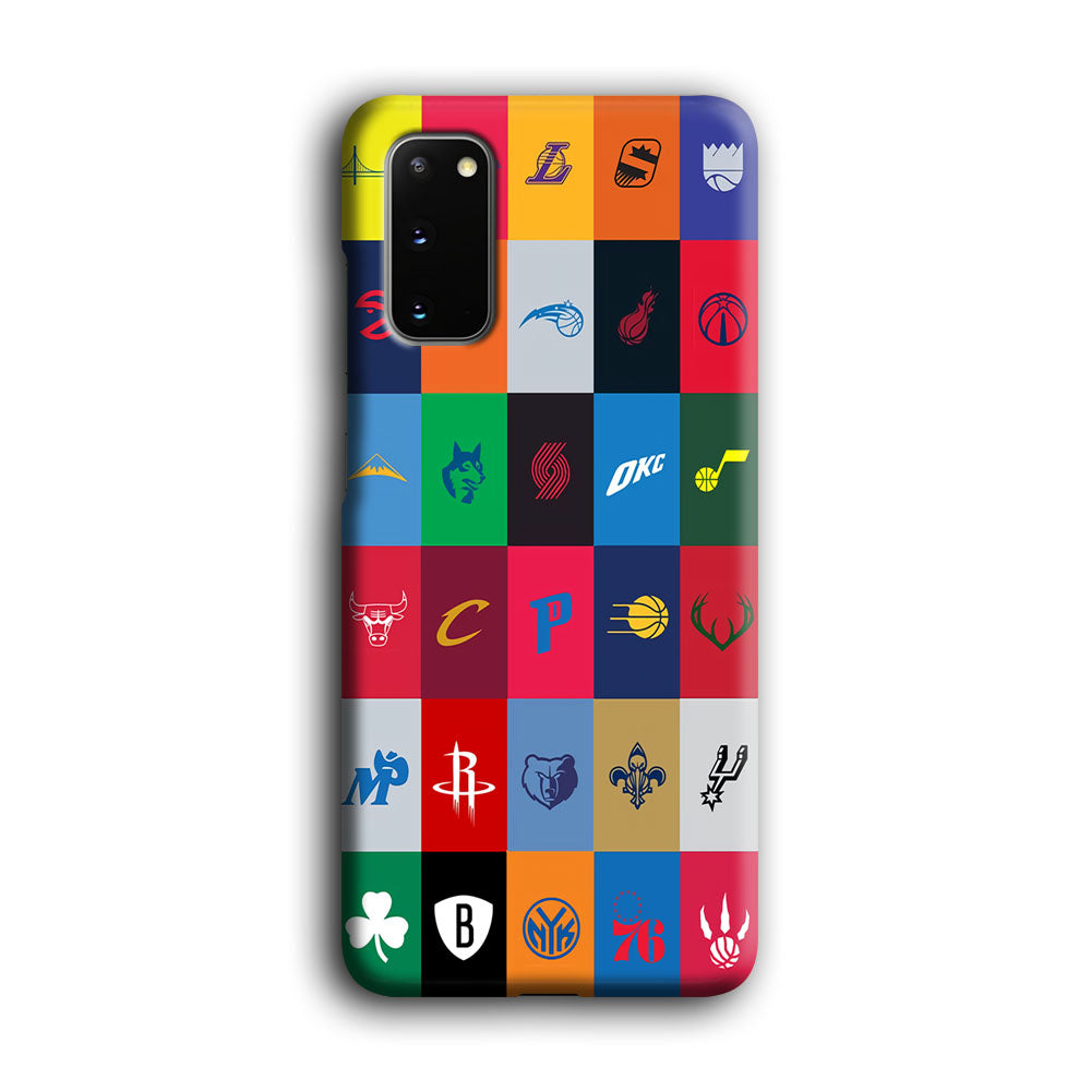 NBA Team Logos Samsung Galaxy S20 Case