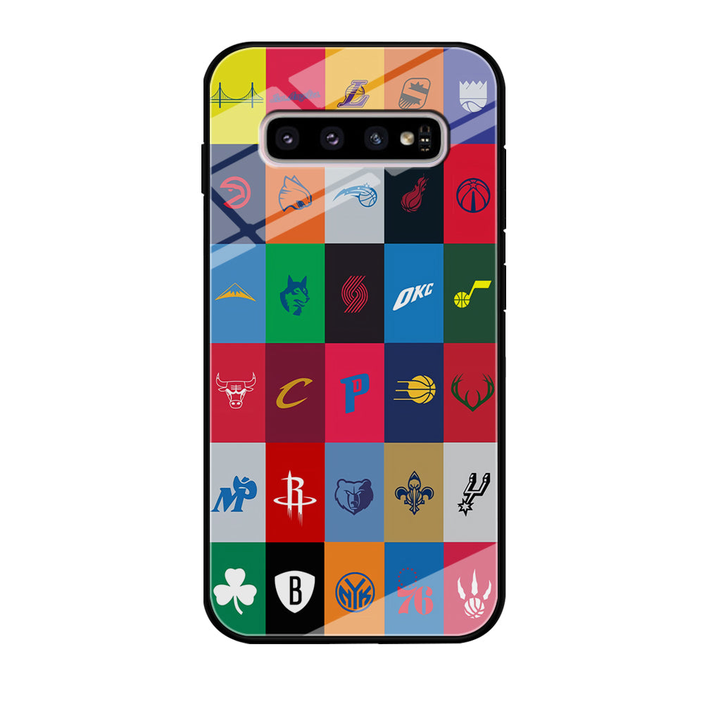 NBA Team Logos Samsung Galaxy S10 Case