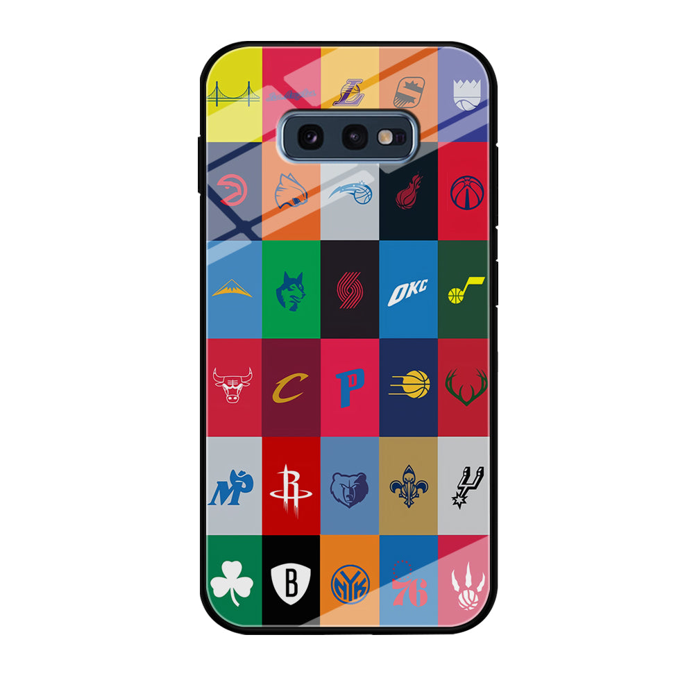 NBA Team Logos Samsung Galaxy S10E Case