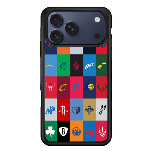 NBA Team Logos iPhone 17 Pro Max Case - Altracase