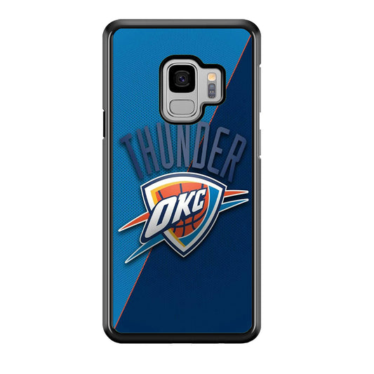 NBA Thunder Basketball 001 Samsung Galaxy S9 Case
